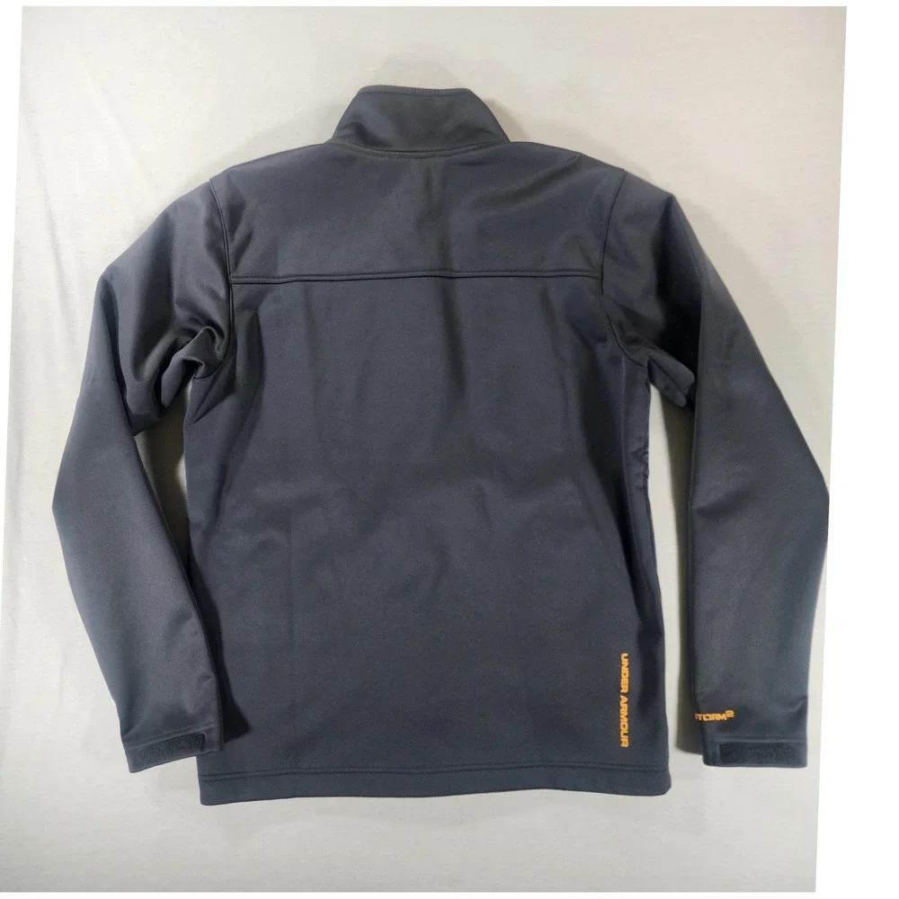 Under Armour Storm 2 Jacket Mens M Gray ColdGear Infrared Softshell Shell
